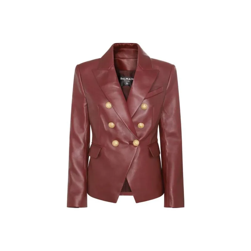 BALMAIN Jackets Women's Red-0