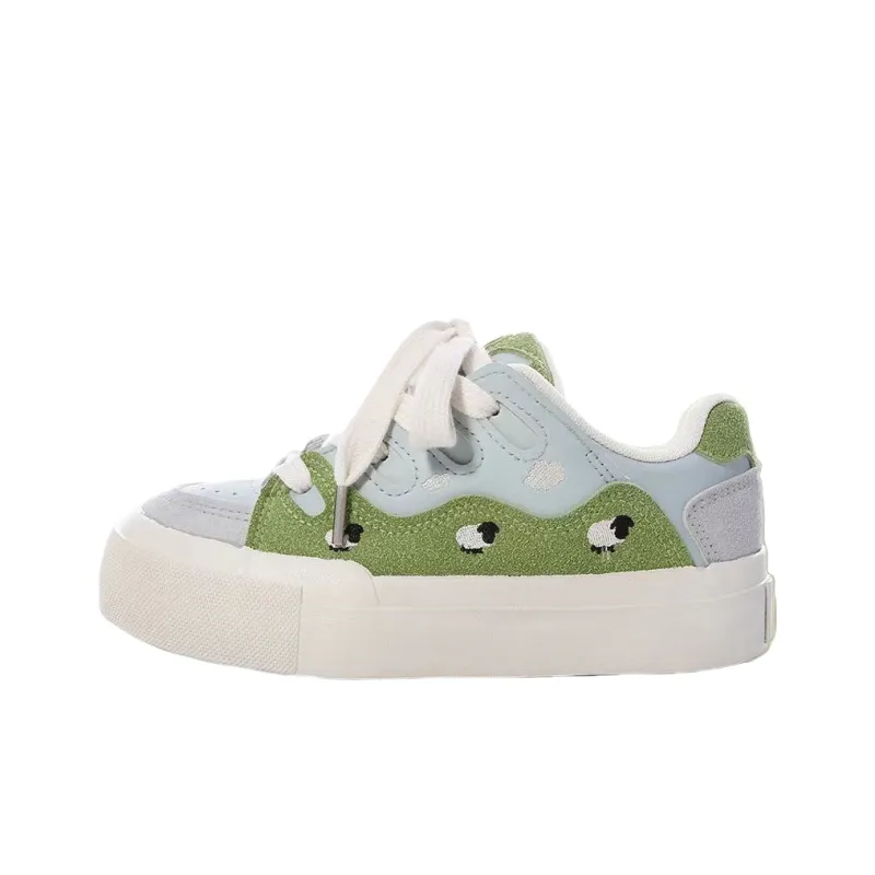 Boldi Kuki Low Top Skateboard Shoes Women's Grassland Green-0