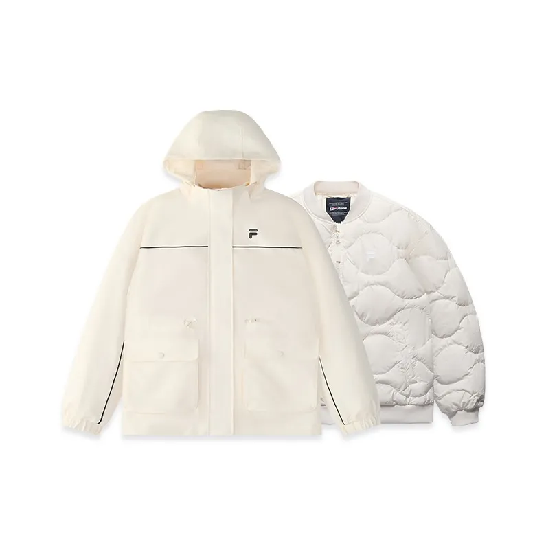 FILA FUSION Down Jacket Women's Maple White-0