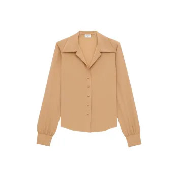 SAINT LAURENT Shirt Women's Beige Rose