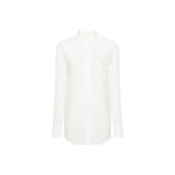 SportMax Buttoned Curved Hem Shirt