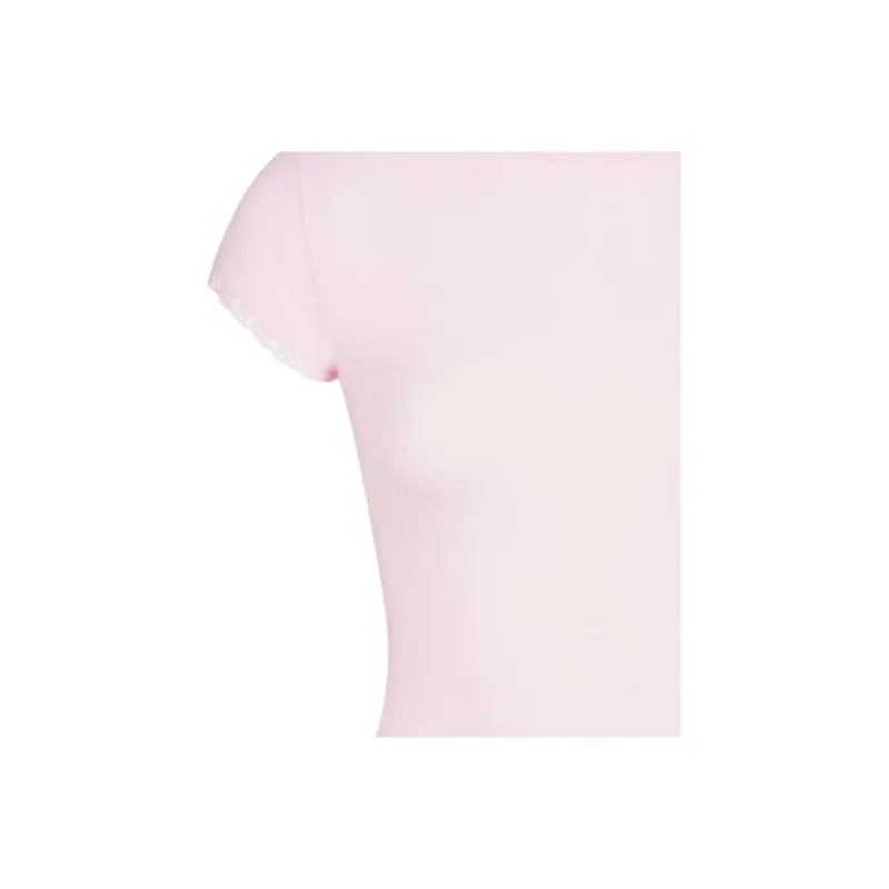 SKIMS Wedding Dress Series T Shirt Women's CHERRY BLOSSOM/Cherry Blossom-4