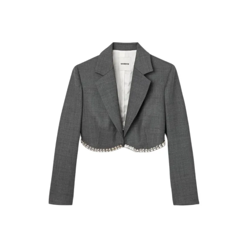 Sandro Jackets & Coats Women's Black-0