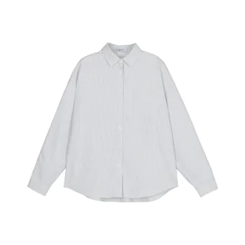 ZUOBEIKA Shirt Women's Gray White