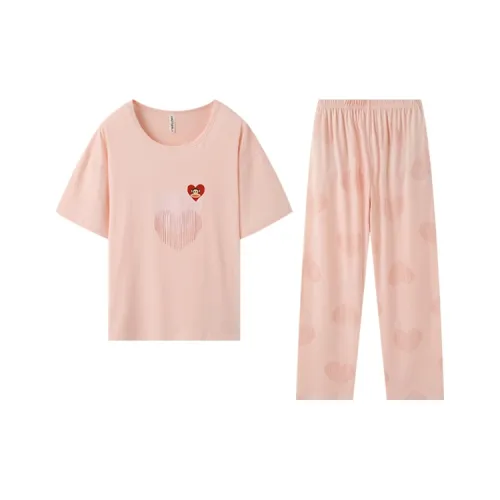 PAUL FRANK Pajama Set Women's Light Pink