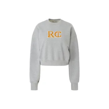 RECTO SS24 RC EMBROIDERY CLASSIC SWEATSHIRT Women's GREY/Mixed Color Gray