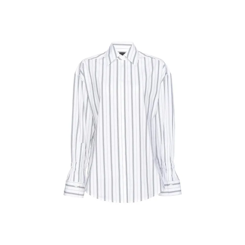 PINKO FW23 Camicia Riga Doppia Shirt Women's White-0