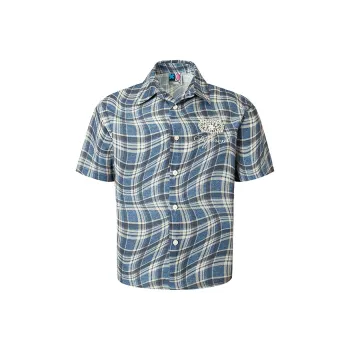 YADcrew Shirt Unisex Denim Blue