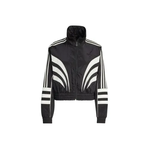 Adidas Originals Atlanta Cut Line Loose Nylon Track Top