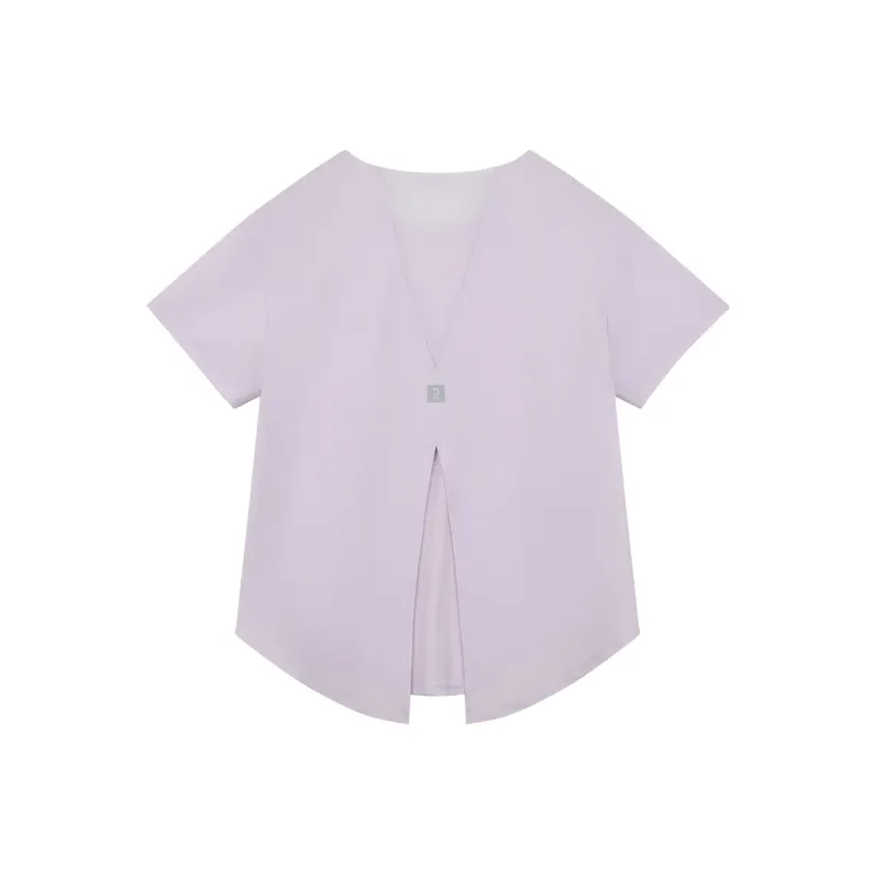DECATHLON Kalenji T Shirt Women's Light Purple-1