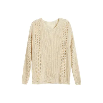 Olrain Knitwear Women's Milk Tea Beige