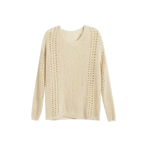 Olrain Knitwear Women's Milk Tea Beige