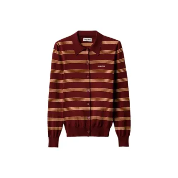 MIU MIU Striped Cardigan