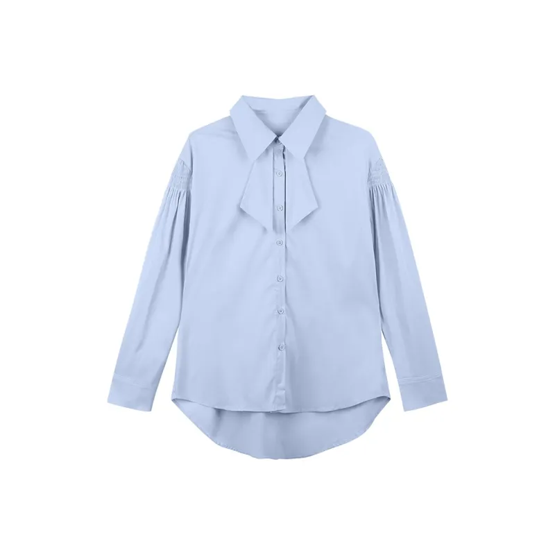 Migu Shirts Women's Light Blue-0