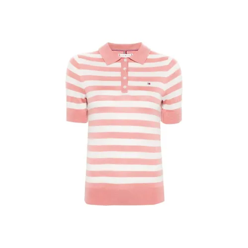 Tommy Hilfiger Striped Knitted Polo Shirt