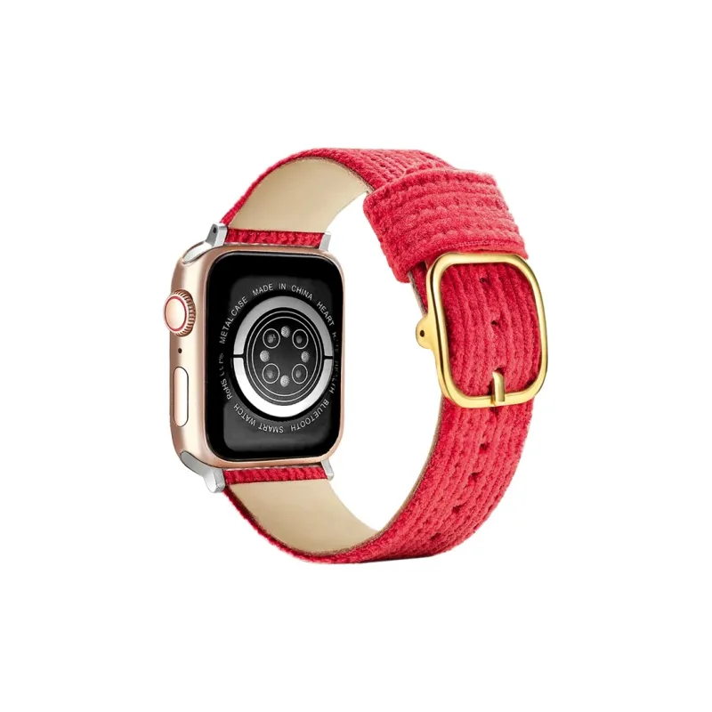 ZHENGGUANG Watch Band Apple Compatibility Corduroy Material-8