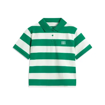 LiNing Sports Life Collection Polo Shirt Women's Pepper Green/Ivory