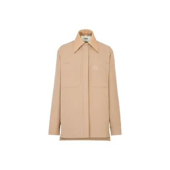 FENDI Collared Belted Coat
