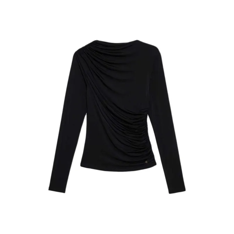 Anine Bing Ruched Jersey Top-0