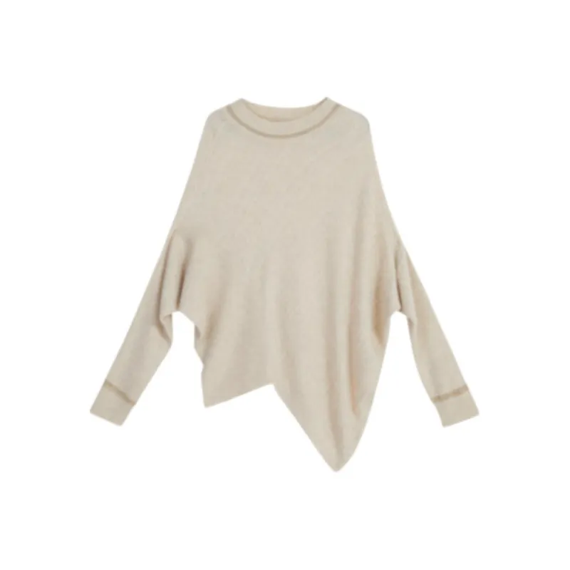 Yiner Cashmere Sweaters Women's Beige-0