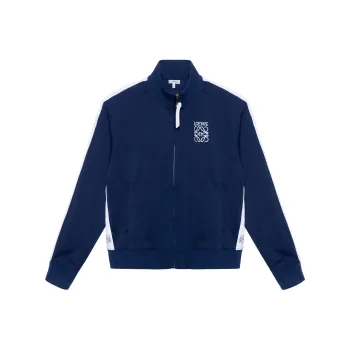 LOEWE Zip Up Jacket 'Marine'