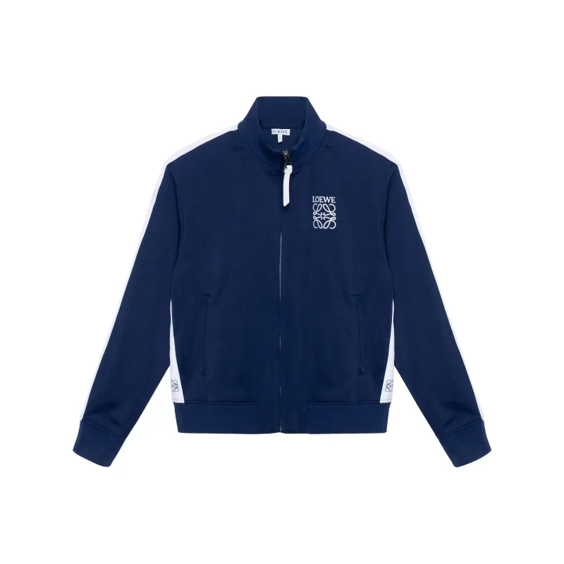LOEWE Zip Up Jacket 'Marine'-0