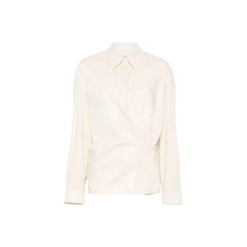 Lemaire Straight collar Twisted Shirt-0