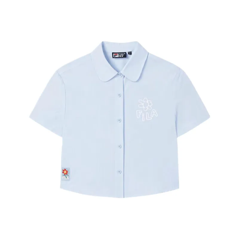 FILA x TIM LAHAN Shirt Women's Blue-0