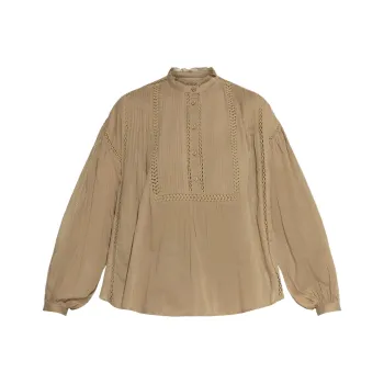 ISABEL MARANT Disia Frilled Neck Blouse