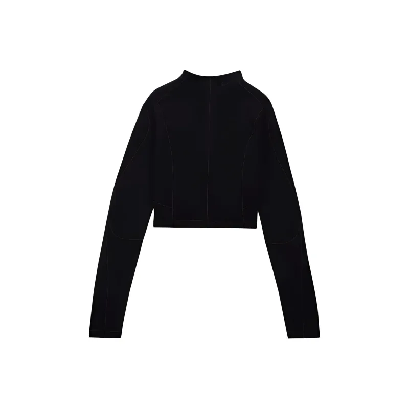 Nike x Off White FW23 Sweatshirt Asia Version Women's Black-0