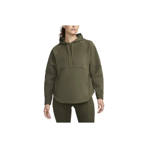 Nike Dri Fit Prima Sweatshirt Women's Khaki Green