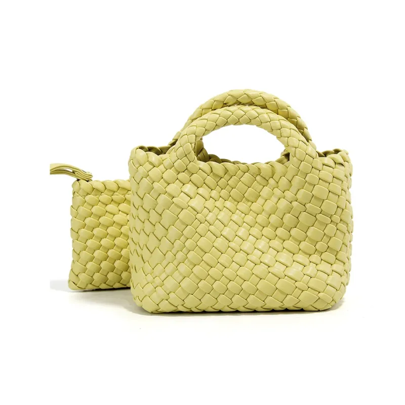YOCAMU PU Basket Bag Handbag Mini Women's Multicolor-4