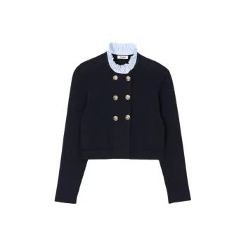 Sandro Ribbed Cardigan