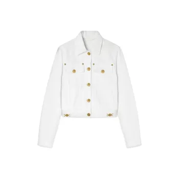 VERSACE Medusa Head buttons Denim Jacket