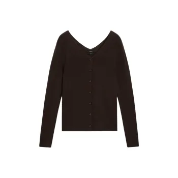 Massimo Dutti Knitwear Women's Bordeaux Burgundy