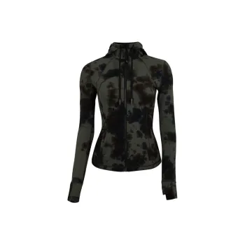 Lululemon Jackets Women's Diamond Dye Army Green Dark Olive Black