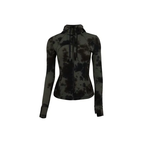 Lululemon Jackets Women's Diamond Dye Army Green Dark Olive Black