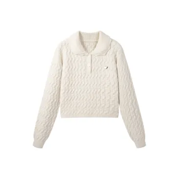 LEDIN Knitwear Women's Vanilla White
