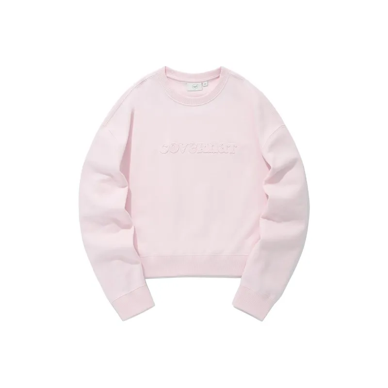 COVERNAT SS24 Sweatshirt Women's Light Pink-0