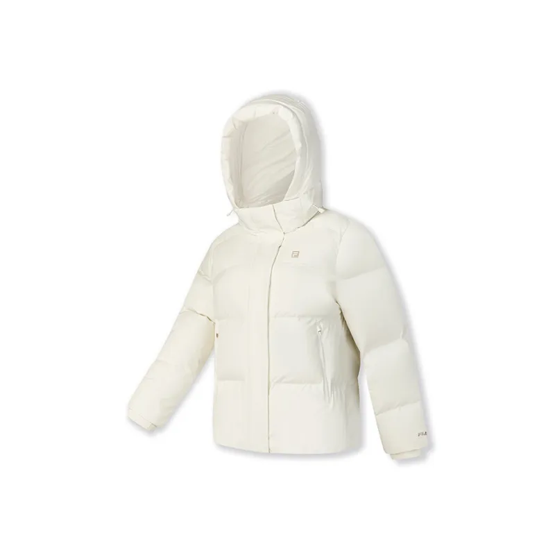FILA Down Jacket Women's Vanilla White-0
