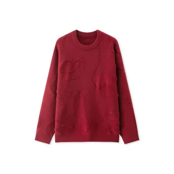 SEM/R Knitwear Unisex China Red