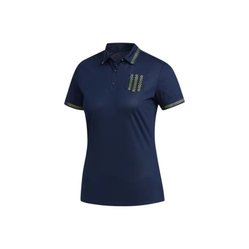 Adidas Polo Shirt Women's Marine Blue