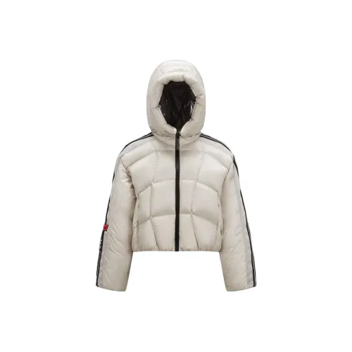 MONCLER GENIUS X Adidas Originals Fusine Short Down Jacket White