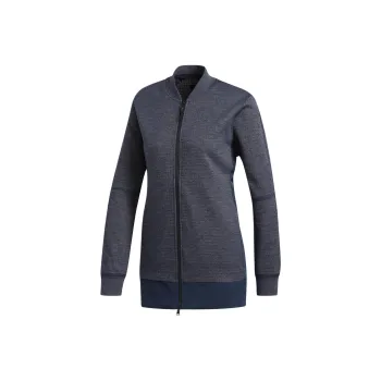 Adidas x REIGNING CHAMP Jacket Women's Five-Stage Gray/Dark Navy Blue