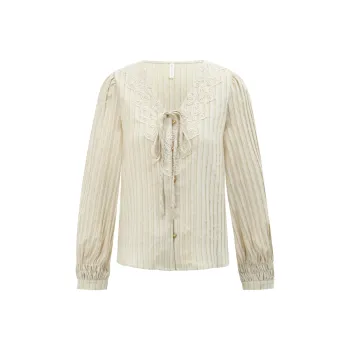 MISHOW Shirts Women's Apricot
