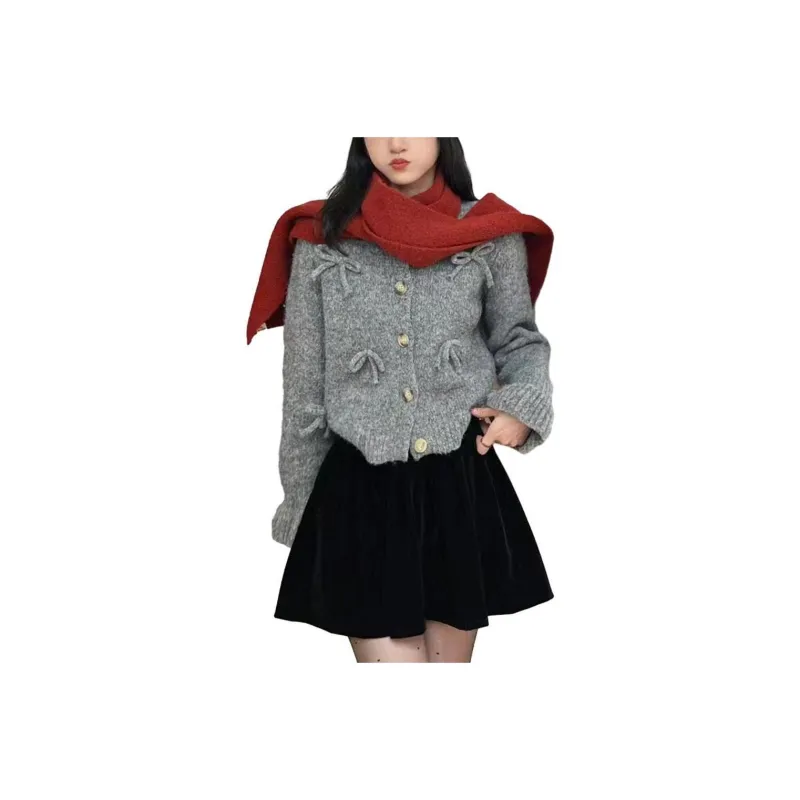 Fan Yiyi Knitwear Women's Gray-0