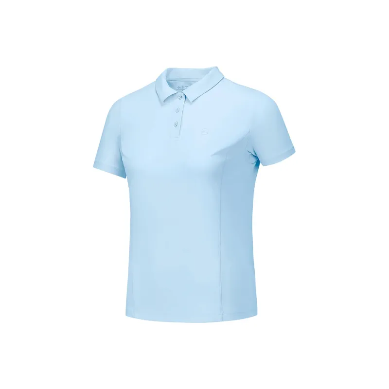 Skechers GODRI Polo Shirt Women's Frost Blue-0