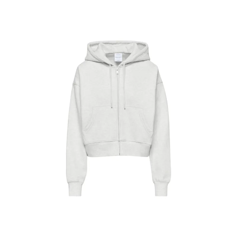 ARITZIA SS24 Cozy Fleece Boyfriend Boxy Zip Hoodie Sweatshirt Women's-4