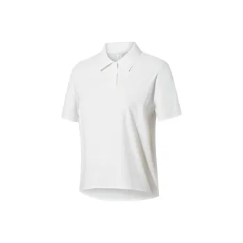 Anta Champion All Weather Series Polo Shirt Women's Papyrus White