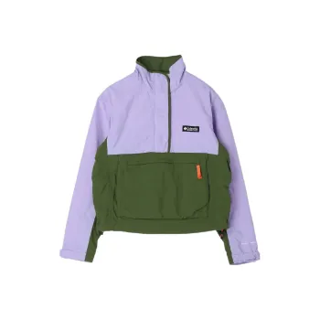 Columbia Jackets Women's Purple Green Patchwork
